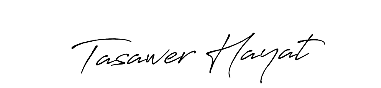 Make a beautiful signature design for name Tasawer Hayat. Use this online signature maker to create a handwritten signature for free. Tasawer Hayat signature style 7 images and pictures png