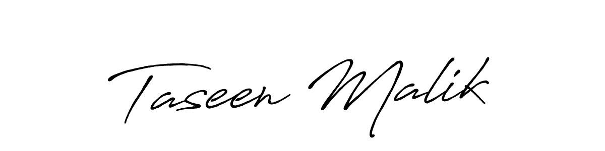 Use a signature maker to create a handwritten signature online. With this signature software, you can design (Antro_Vectra_Bolder) your own signature for name Taseen Malik. Taseen Malik signature style 7 images and pictures png