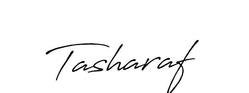 Also You can easily find your signature by using the search form. We will create Tasharaf name handwritten signature images for you free of cost using Antro_Vectra_Bolder sign style. Tasharaf signature style 7 images and pictures png