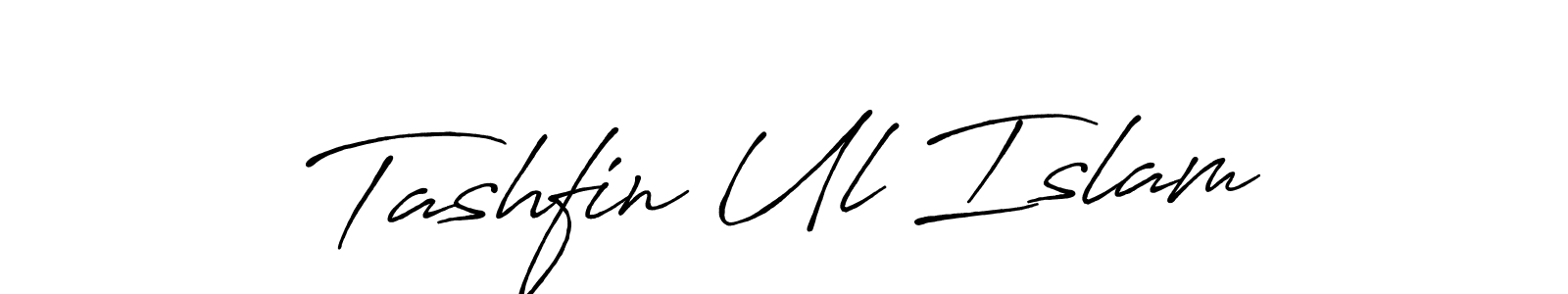 Make a beautiful signature design for name Tashfin Ul Islam. Use this online signature maker to create a handwritten signature for free. Tashfin Ul Islam signature style 7 images and pictures png