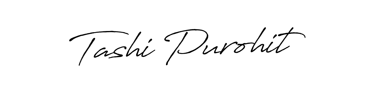 Also we have Tashi Purohit name is the best signature style. Create professional handwritten signature collection using Antro_Vectra_Bolder autograph style. Tashi Purohit signature style 7 images and pictures png