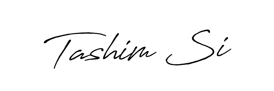It looks lik you need a new signature style for name Tashim Si. Design unique handwritten (Antro_Vectra_Bolder) signature with our free signature maker in just a few clicks. Tashim Si signature style 7 images and pictures png