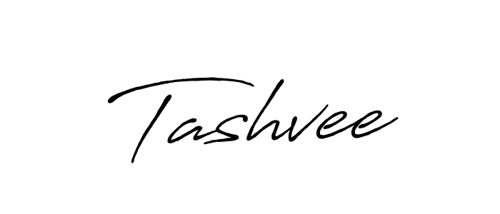 Tashvee stylish signature style. Best Handwritten Sign (Antro_Vectra_Bolder) for my name. Handwritten Signature Collection Ideas for my name Tashvee. Tashvee signature style 7 images and pictures png