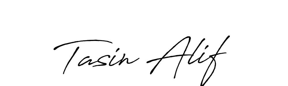 How to make Tasin Alif signature? Antro_Vectra_Bolder is a professional autograph style. Create handwritten signature for Tasin Alif name. Tasin Alif signature style 7 images and pictures png