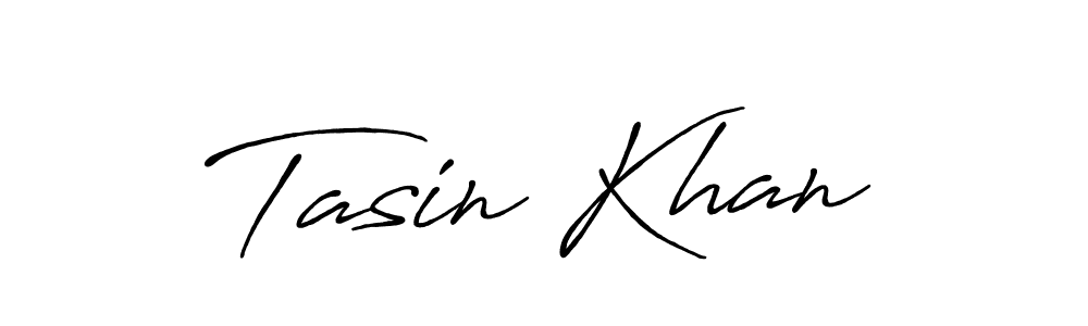Create a beautiful signature design for name Tasin Khan. With this signature (Antro_Vectra_Bolder) fonts, you can make a handwritten signature for free. Tasin Khan signature style 7 images and pictures png