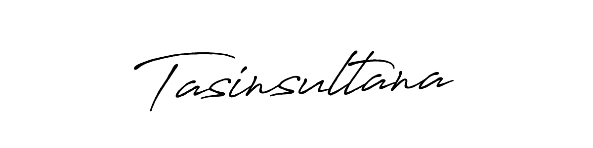 How to make Tasinsultana signature? Antro_Vectra_Bolder is a professional autograph style. Create handwritten signature for Tasinsultana name. Tasinsultana signature style 7 images and pictures png