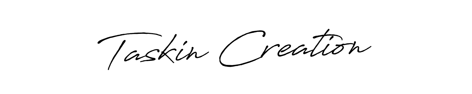 Check out images of Autograph of Taskin Creation name. Actor Taskin Creation Signature Style. Antro_Vectra_Bolder is a professional sign style online. Taskin Creation signature style 7 images and pictures png
