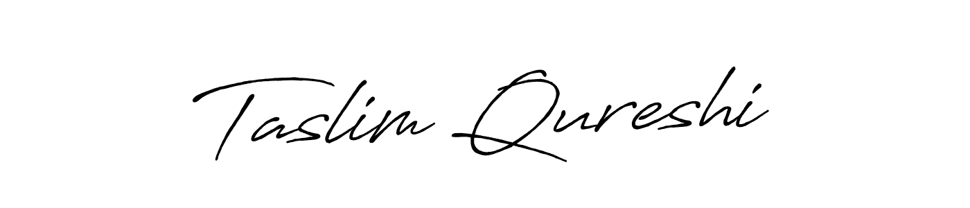 How to Draw Taslim Qureshi signature style? Antro_Vectra_Bolder is a latest design signature styles for name Taslim Qureshi. Taslim Qureshi signature style 7 images and pictures png