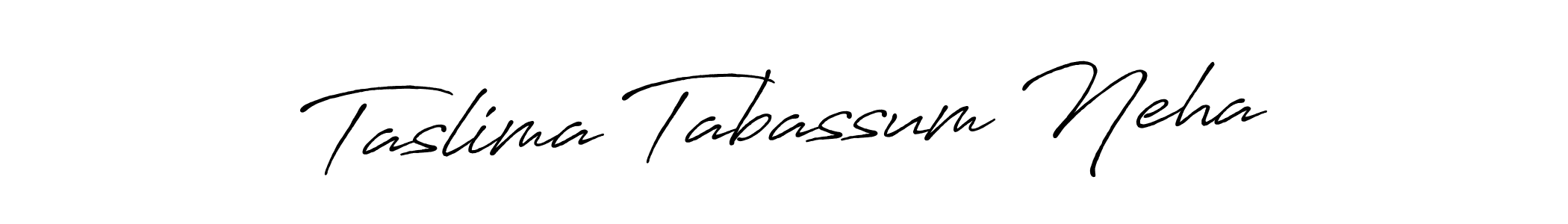 Once you've used our free online signature maker to create your best signature Antro_Vectra_Bolder style, it's time to enjoy all of the benefits that Taslima Tabassum Neha name signing documents. Taslima Tabassum Neha signature style 7 images and pictures png
