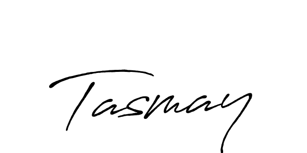 Tasmay stylish signature style. Best Handwritten Sign (Antro_Vectra_Bolder) for my name. Handwritten Signature Collection Ideas for my name Tasmay. Tasmay signature style 7 images and pictures png