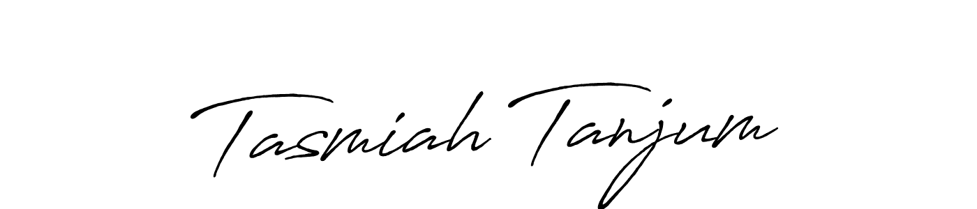 Make a beautiful signature design for name Tasmiah Tanjum. Use this online signature maker to create a handwritten signature for free. Tasmiah Tanjum signature style 7 images and pictures png