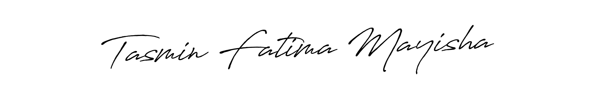 Tasmin Fatima Mayisha stylish signature style. Best Handwritten Sign (Antro_Vectra_Bolder) for my name. Handwritten Signature Collection Ideas for my name Tasmin Fatima Mayisha. Tasmin Fatima Mayisha signature style 7 images and pictures png