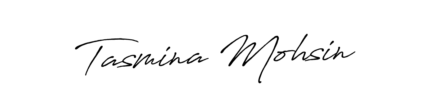 Make a short Tasmina Mohsin signature style. Manage your documents anywhere anytime using Antro_Vectra_Bolder. Create and add eSignatures, submit forms, share and send files easily. Tasmina Mohsin signature style 7 images and pictures png