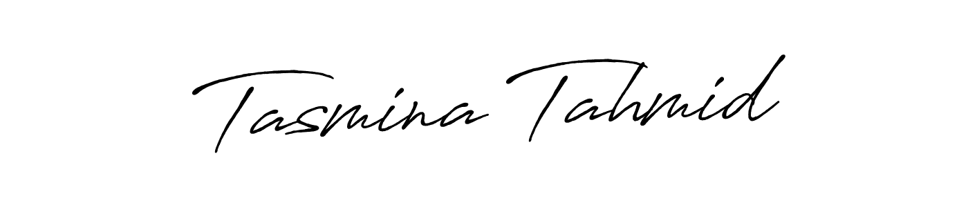 It looks lik you need a new signature style for name Tasmina Tahmid. Design unique handwritten (Antro_Vectra_Bolder) signature with our free signature maker in just a few clicks. Tasmina Tahmid signature style 7 images and pictures png
