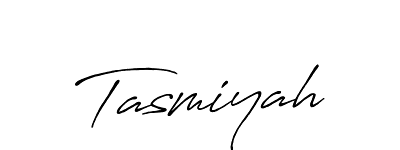 Design your own signature with our free online signature maker. With this signature software, you can create a handwritten (Antro_Vectra_Bolder) signature for name Tasmiyah. Tasmiyah signature style 7 images and pictures png