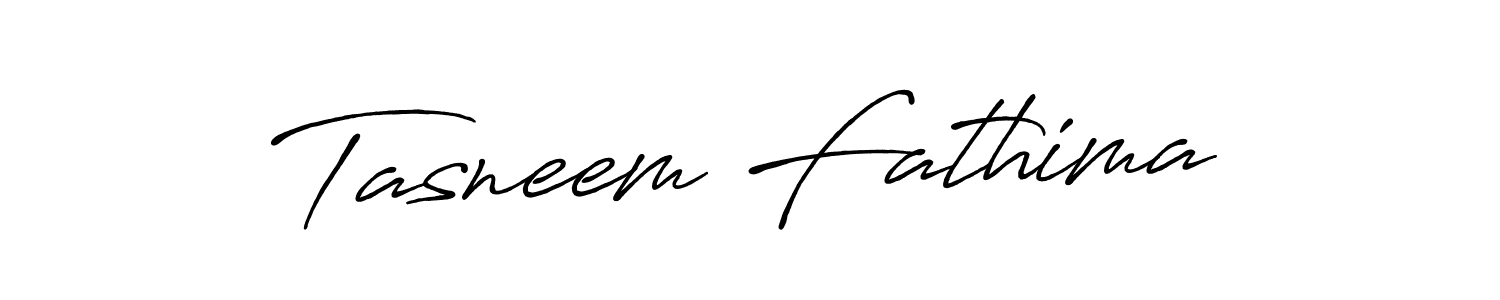 Also we have Tasneem Fathima name is the best signature style. Create professional handwritten signature collection using Antro_Vectra_Bolder autograph style. Tasneem Fathima signature style 7 images and pictures png