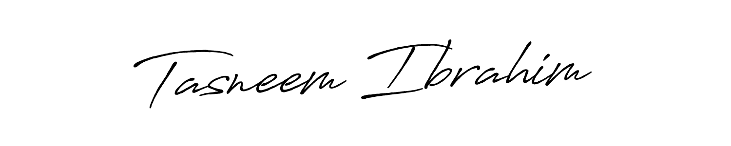 Make a beautiful signature design for name Tasneem Ibrahim. Use this online signature maker to create a handwritten signature for free. Tasneem Ibrahim signature style 7 images and pictures png