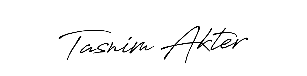 Similarly Antro_Vectra_Bolder is the best handwritten signature design. Signature creator online .You can use it as an online autograph creator for name Tasnim Akter. Tasnim Akter signature style 7 images and pictures png