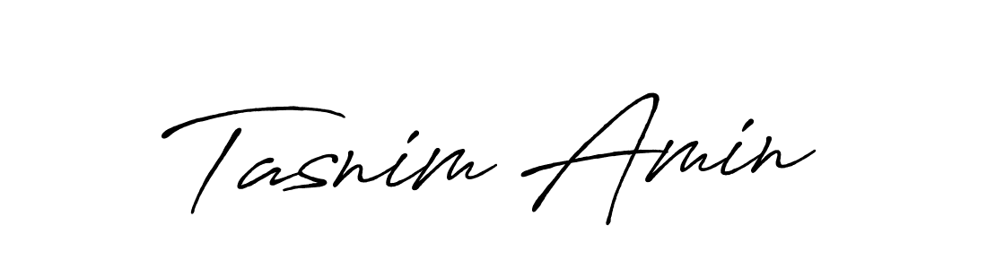 Also You can easily find your signature by using the search form. We will create Tasnim Amin name handwritten signature images for you free of cost using Antro_Vectra_Bolder sign style. Tasnim Amin signature style 7 images and pictures png