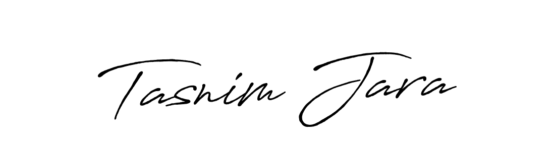 The best way (Antro_Vectra_Bolder) to make a short signature is to pick only two or three words in your name. The name Tasnim Jara include a total of six letters. For converting this name. Tasnim Jara signature style 7 images and pictures png