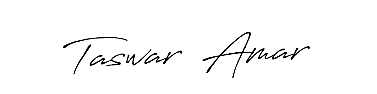 Make a short Taswar  Amar signature style. Manage your documents anywhere anytime using Antro_Vectra_Bolder. Create and add eSignatures, submit forms, share and send files easily. Taswar  Amar signature style 7 images and pictures png