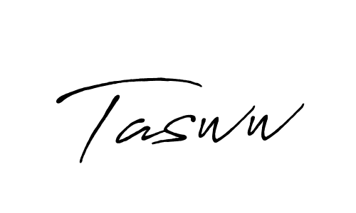 Make a short Tasww signature style. Manage your documents anywhere anytime using Antro_Vectra_Bolder. Create and add eSignatures, submit forms, share and send files easily. Tasww signature style 7 images and pictures png