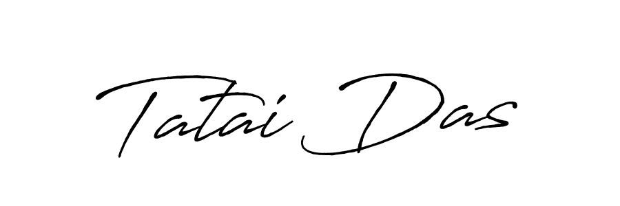 Also we have Tatai Das name is the best signature style. Create professional handwritten signature collection using Antro_Vectra_Bolder autograph style. Tatai Das signature style 7 images and pictures png