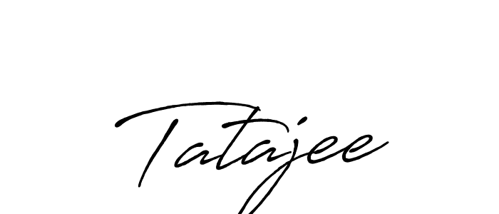 It looks lik you need a new signature style for name Tatajee. Design unique handwritten (Antro_Vectra_Bolder) signature with our free signature maker in just a few clicks. Tatajee signature style 7 images and pictures png