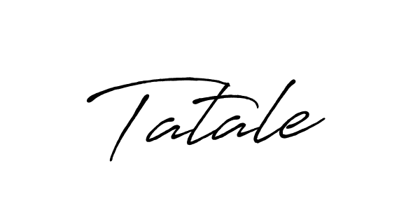 Also we have Tatale name is the best signature style. Create professional handwritten signature collection using Antro_Vectra_Bolder autograph style. Tatale signature style 7 images and pictures png