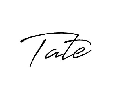 The best way (Antro_Vectra_Bolder) to make a short signature is to pick only two or three words in your name. The name Tate include a total of six letters. For converting this name. Tate signature style 7 images and pictures png
