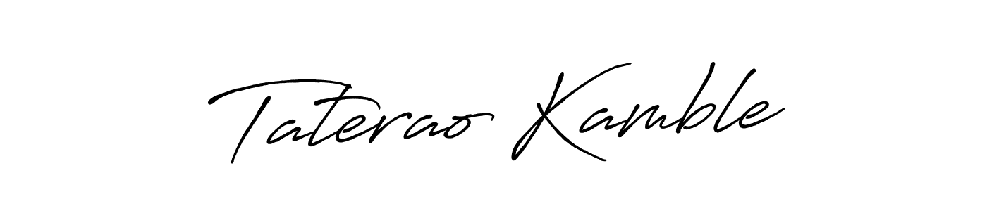 How to Draw Taterao Kamble signature style? Antro_Vectra_Bolder is a latest design signature styles for name Taterao Kamble. Taterao Kamble signature style 7 images and pictures png