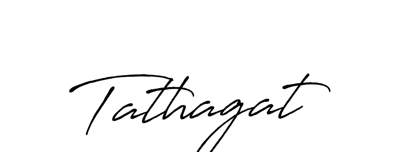 How to make Tathagat signature? Antro_Vectra_Bolder is a professional autograph style. Create handwritten signature for Tathagat name. Tathagat signature style 7 images and pictures png