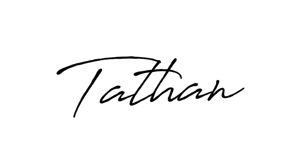 Make a beautiful signature design for name Tathan. Use this online signature maker to create a handwritten signature for free. Tathan signature style 7 images and pictures png