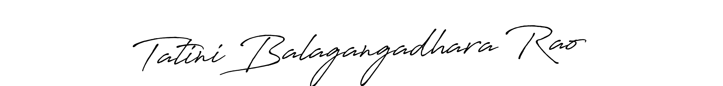 It looks lik you need a new signature style for name Tatini Balagangadhara Rao. Design unique handwritten (Antro_Vectra_Bolder) signature with our free signature maker in just a few clicks. Tatini Balagangadhara Rao signature style 7 images and pictures png