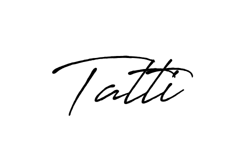 You can use this online signature creator to create a handwritten signature for the name Tatti. This is the best online autograph maker. Tatti signature style 7 images and pictures png