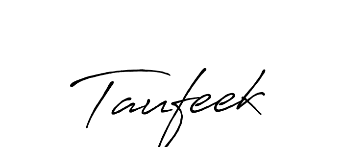 if you are searching for the best signature style for your name Taufeek. so please give up your signature search. here we have designed multiple signature styles  using Antro_Vectra_Bolder. Taufeek signature style 7 images and pictures png