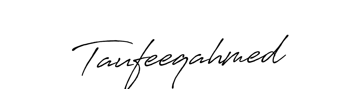 How to make Taufeeqahmed signature? Antro_Vectra_Bolder is a professional autograph style. Create handwritten signature for Taufeeqahmed name. Taufeeqahmed signature style 7 images and pictures png