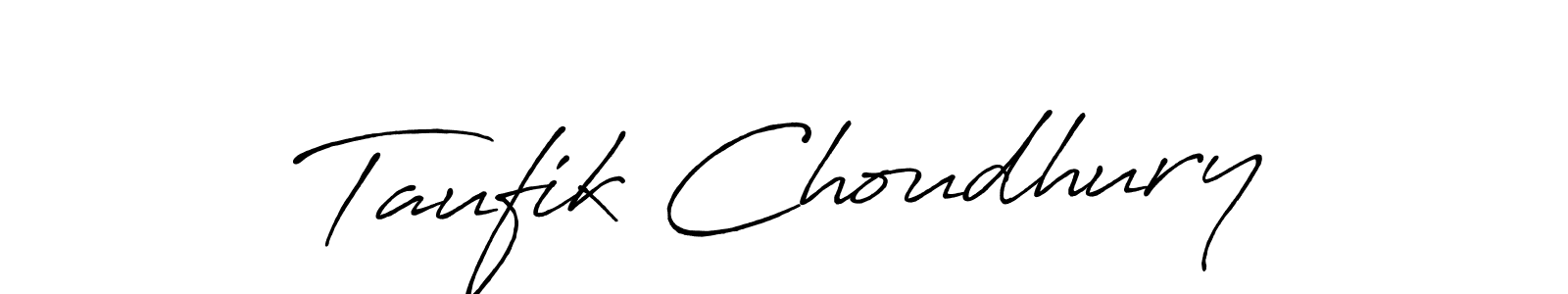 It looks lik you need a new signature style for name Taufik Choudhury. Design unique handwritten (Antro_Vectra_Bolder) signature with our free signature maker in just a few clicks. Taufik Choudhury signature style 7 images and pictures png