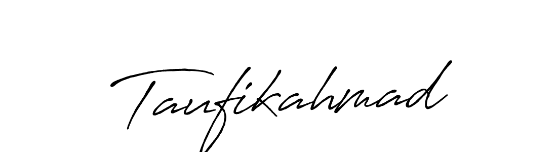 The best way (Antro_Vectra_Bolder) to make a short signature is to pick only two or three words in your name. The name Taufikahmad include a total of six letters. For converting this name. Taufikahmad signature style 7 images and pictures png