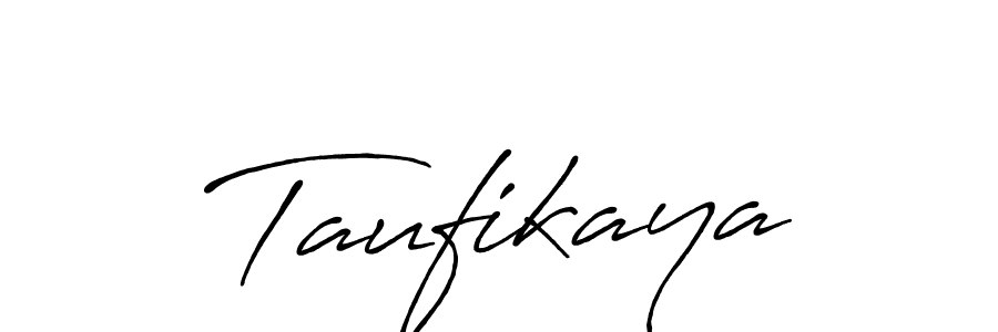 You should practise on your own different ways (Antro_Vectra_Bolder) to write your name (Taufikaya) in signature. don't let someone else do it for you. Taufikaya signature style 7 images and pictures png