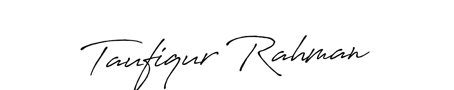 It looks lik you need a new signature style for name Taufiqur Rahman. Design unique handwritten (Antro_Vectra_Bolder) signature with our free signature maker in just a few clicks. Taufiqur Rahman signature style 7 images and pictures png