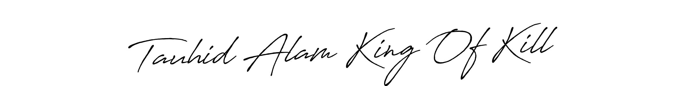 if you are searching for the best signature style for your name Tauhid Alam King Of Kill. so please give up your signature search. here we have designed multiple signature styles  using Antro_Vectra_Bolder. Tauhid Alam King Of Kill signature style 7 images and pictures png