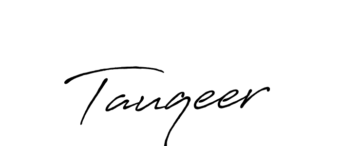 How to Draw Tauqeer signature style? Antro_Vectra_Bolder is a latest design signature styles for name Tauqeer. Tauqeer signature style 7 images and pictures png