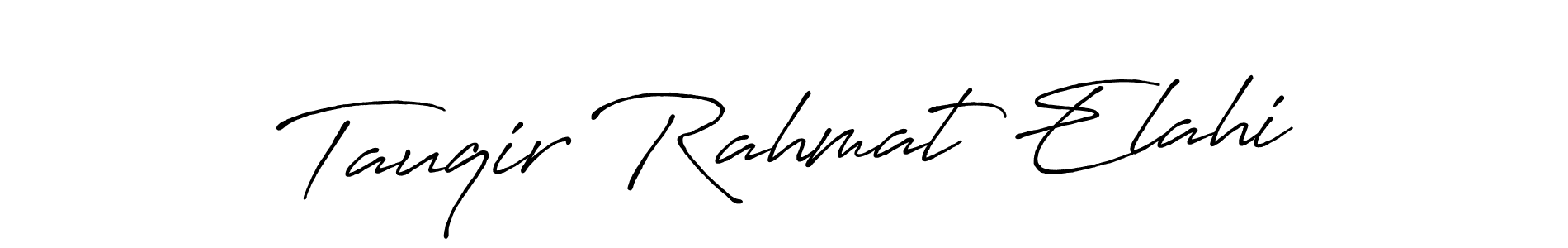 Similarly Antro_Vectra_Bolder is the best handwritten signature design. Signature creator online .You can use it as an online autograph creator for name Tauqir Rahmat Elahi. Tauqir Rahmat Elahi signature style 7 images and pictures png