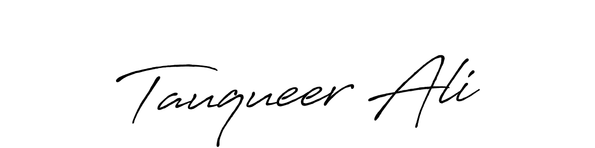 See photos of Tauqueer Ali official signature by Spectra . Check more albums & portfolios. Read reviews & check more about Antro_Vectra_Bolder font. Tauqueer Ali signature style 7 images and pictures png