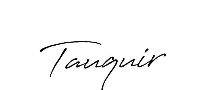 Similarly Antro_Vectra_Bolder is the best handwritten signature design. Signature creator online .You can use it as an online autograph creator for name Tauquir. Tauquir signature style 7 images and pictures png