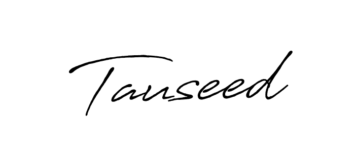 Create a beautiful signature design for name Tauseed. With this signature (Antro_Vectra_Bolder) fonts, you can make a handwritten signature for free. Tauseed signature style 7 images and pictures png