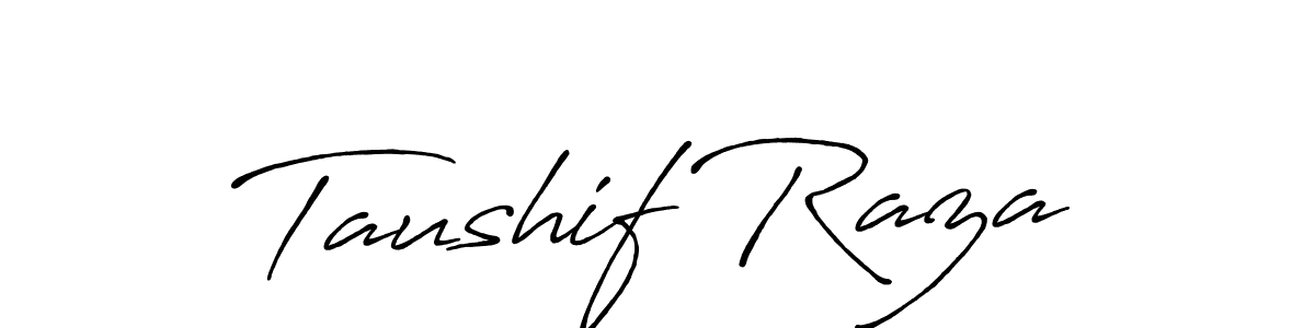 Also You can easily find your signature by using the search form. We will create Taushif Raza name handwritten signature images for you free of cost using Antro_Vectra_Bolder sign style. Taushif Raza signature style 7 images and pictures png