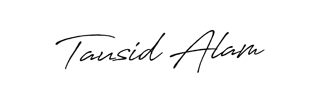 Also You can easily find your signature by using the search form. We will create Tausid Alam name handwritten signature images for you free of cost using Antro_Vectra_Bolder sign style. Tausid Alam signature style 7 images and pictures png