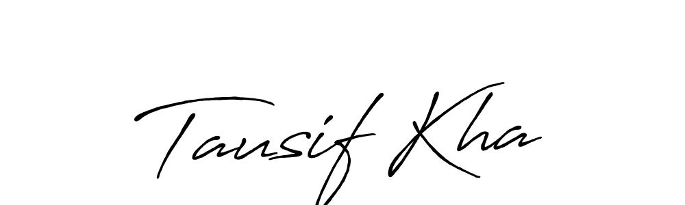 Here are the top 10 professional signature styles for the name Tausif Kha. These are the best autograph styles you can use for your name. Tausif Kha signature style 7 images and pictures png